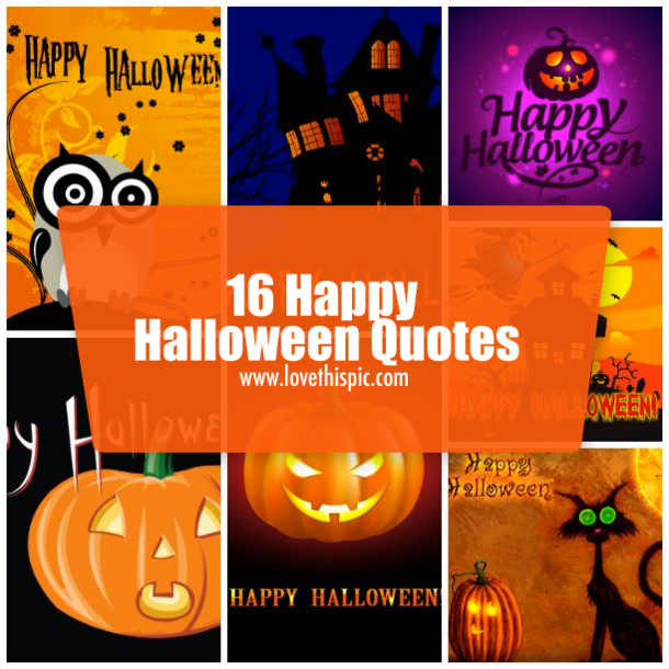 16 Happy Halloween Quotes