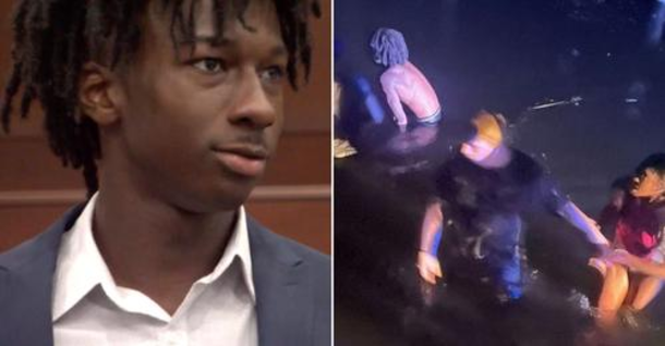 16-year-old boy jumps into river to save 3 girls trapped in car and an officer from drowning - picture 3