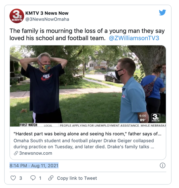16-year-old dies after collapsing from ‘heat stroke’ during football practice: ‘He had his whole life ahead of him’ - picture 3