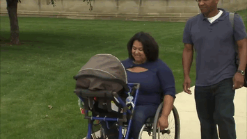 16-Year-Old Invents Stroller-Wheelchair So Disabled Mother Can Wheel Her Baby Outside, Amazing! - picture 3