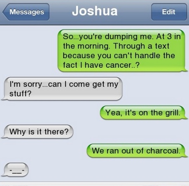 17 Perfect Replies To An Ex Through Text Messages - picture 16