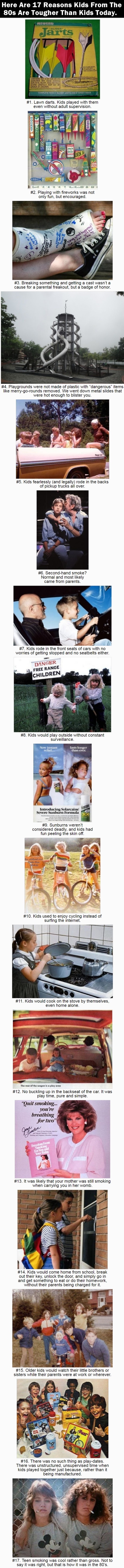 17 Reasons Why Kids From The 80s Are Tougher Than Kids Today...