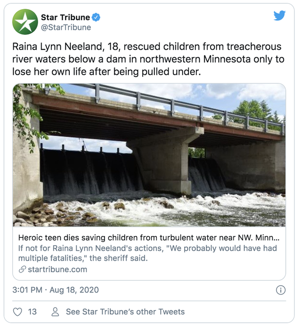 18-year-old woman drowns after saving 3 young kids from churning water – RIP - picture 3