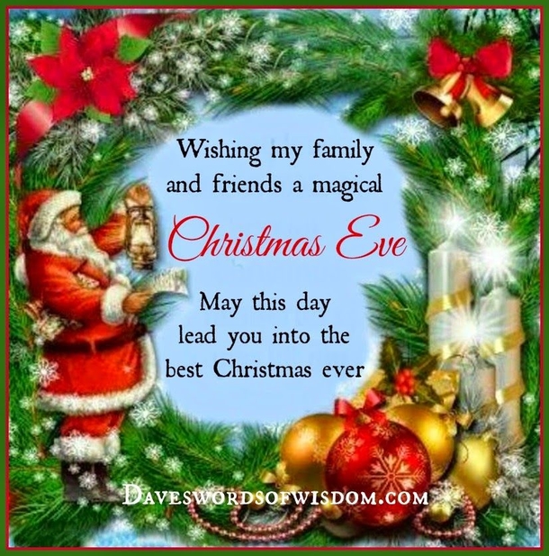 20 Amazing Christmas Eve Quotes & Sayings - picture 17