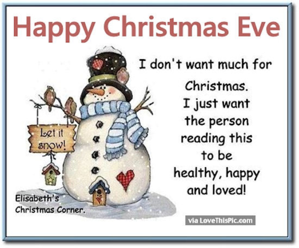 20 Amazing Christmas Eve Quotes & Sayings - picture 4