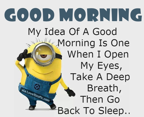 20 Awesome Good Morning Minion Quotes That You Will LOVE - picture 20