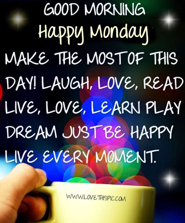 20 Cute Good Morning Quotes For Monday - picture 21