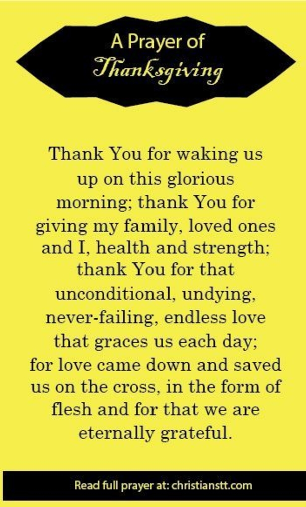 20 Deep Thanksgiving Prayer Quotes & Sayings - picture 5