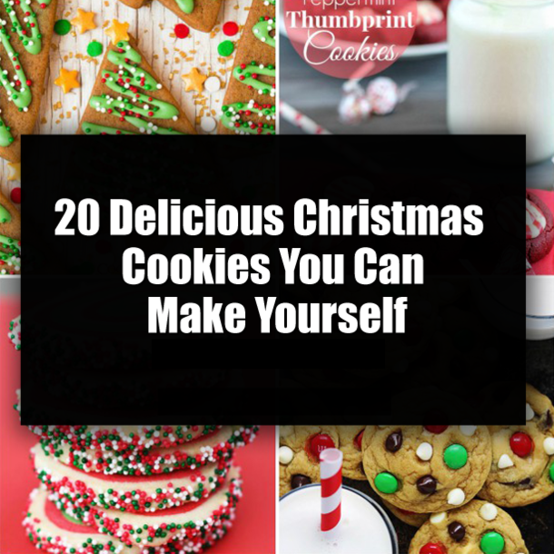 20 Delicious Christmas Cookies You Can Make Yourself