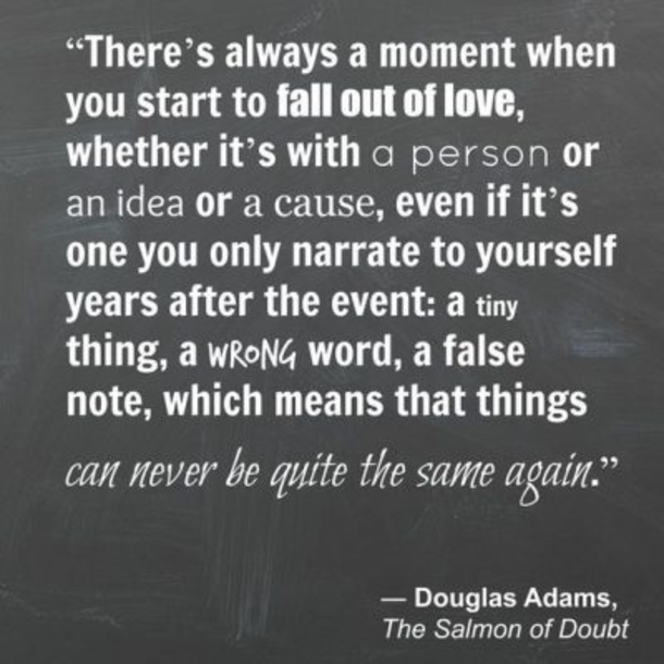 20+ Falling Out Of Love Quotes And Sayings - picture 8