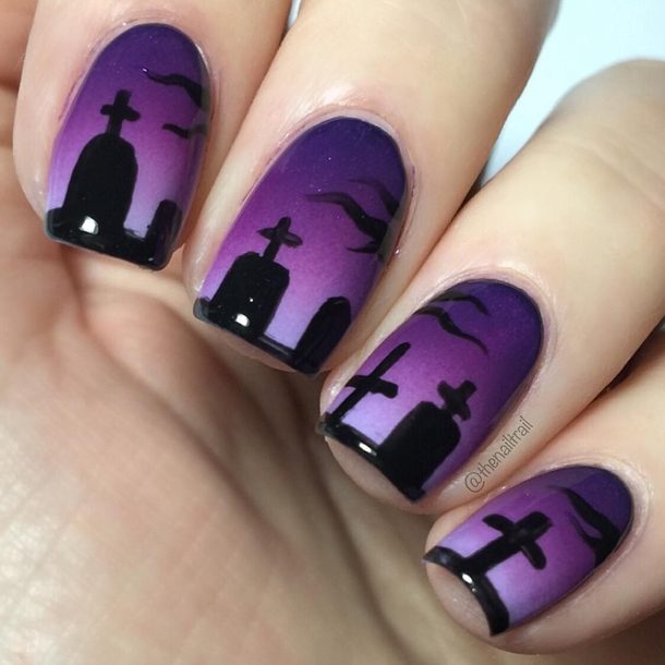 20 Halloween Nail Art Looks & Ideas - picture 15