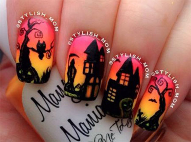 20 Halloween Nail Art Looks & Ideas - picture 17