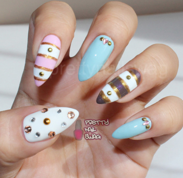 20 Pretty Nail Designs / Styles For Spring - picture 10