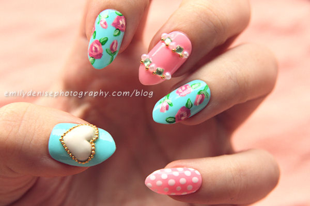 20 Pretty Nail Designs / Styles For Spring - picture 8