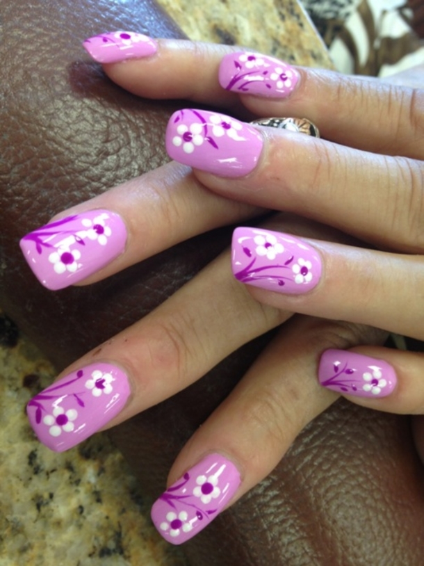 20 Pretty Nail Designs / Styles For Spring - picture 9