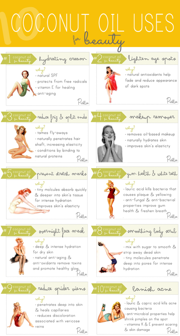 20 Surprising Ways To Use Coconut Oil For Beauty - picture 2