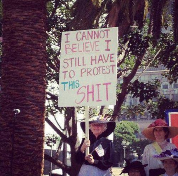 23 Protest Signs That Definitely Got Our Attention - picture 16
