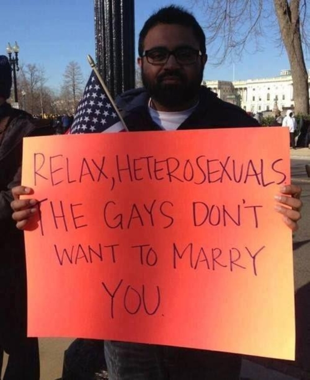 23 Protest Signs That Definitely Got Our Attention - picture 3