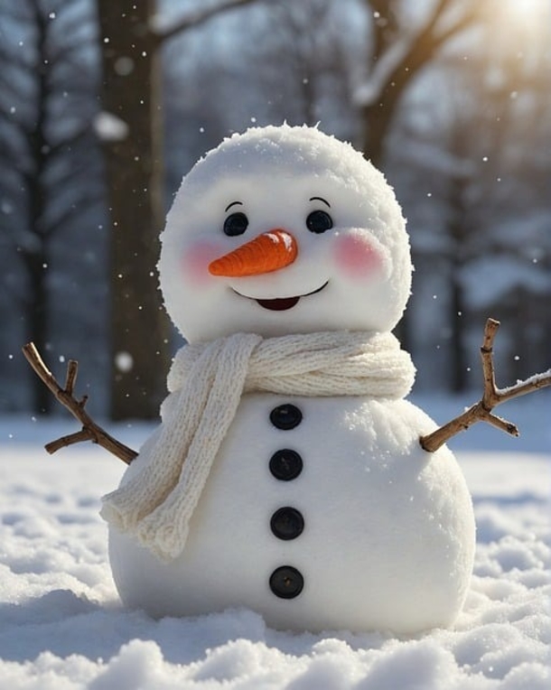 25 Beautiful AI-Generated Snowman Pictures / Images to Brighten Your Holiday - picture 10