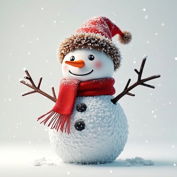 25 Beautiful AI-Generated Snowman Pictures / Images to Brighten Your Holiday - picture 15