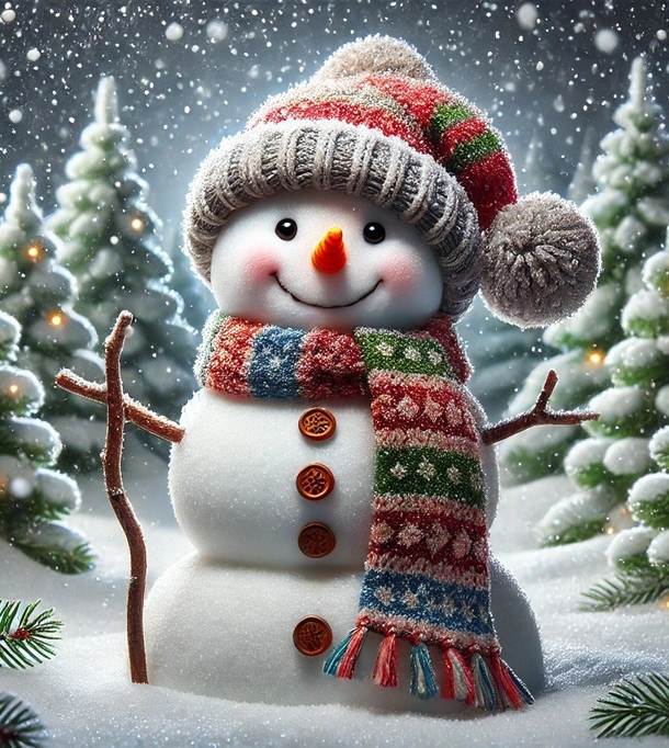 25 Beautiful AI-Generated Snowman Pictures / Images to Brighten Your Holiday - picture 2