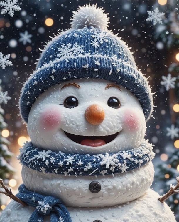 25 Beautiful AI-Generated Snowman Pictures / Images to Brighten Your Holiday - picture 4
