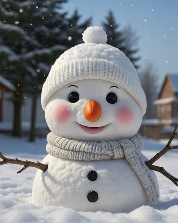 25 Beautiful AI-Generated Snowman Pictures / Images to Brighten Your Holiday - picture 5