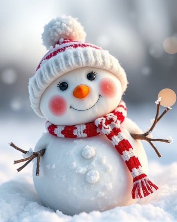 25 Beautiful AI-Generated Snowman Pictures / Images to Brighten Your Holiday - picture 8