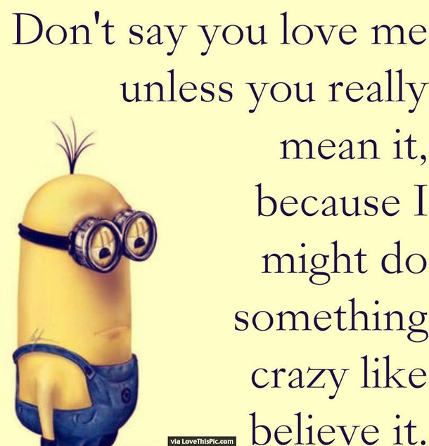 25 Minion Love Quotes - picture 19