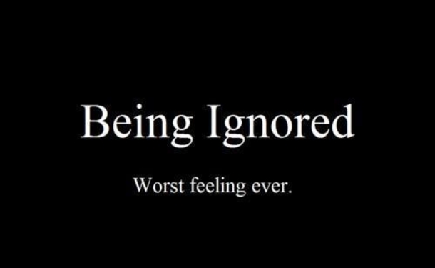 25 Real Sad Quotes About Feeling Ignored - picture 2
