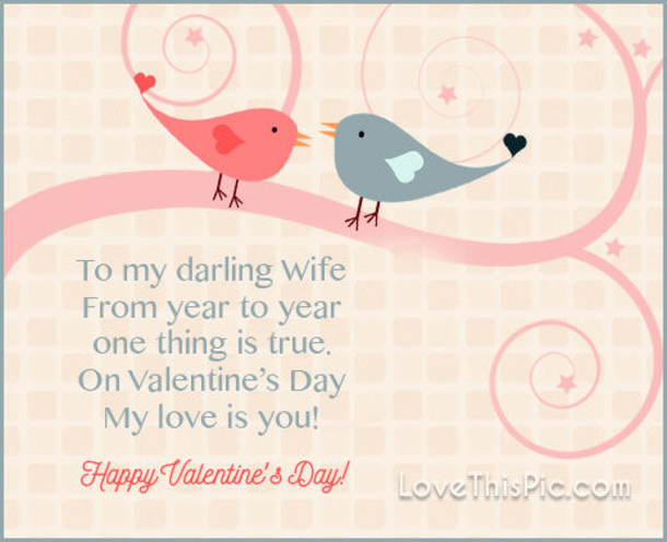 25+ Romantic Happy Valentine's Day Quotes For Wife - picture 7