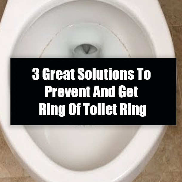 3 Great Solutions To Prevent And Get Ring Of Toilet Ring