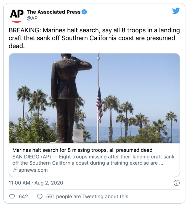 3 Marines die in fatal training accident off San Clemente Island - picture 2