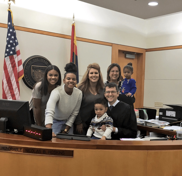 3-year-old boy has the BEST reaction to being adopted after 2 years in foster care - picture 2