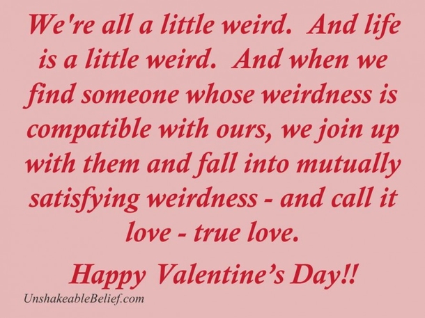 30 Funny Valentine's Day Quotes To Share With Family, Friends And Loved Ones - picture 4