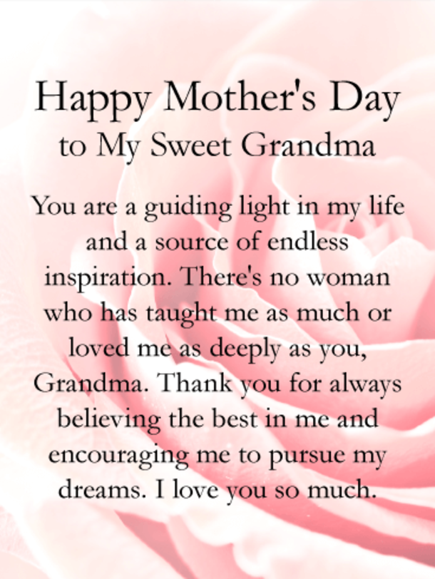 30 Loving Quotes To Share With Your Grandma On Mother's Day - picture 5