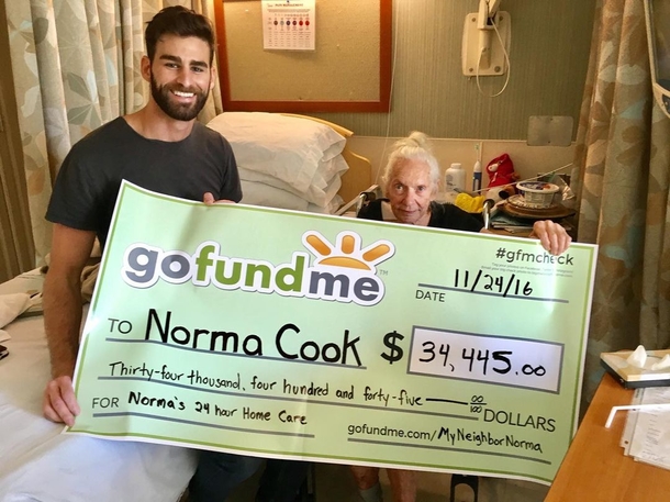 31-year-old invites elderly woman to live with him so she spend her final days alone - picture 8