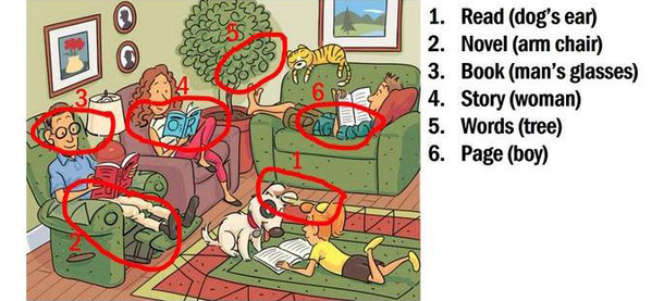 33% Of People Can't Find The 6 Words Hidden In This Drawing...Can You? - picture 3