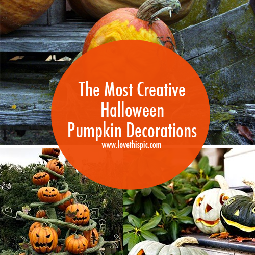 The Most Creative Halloween Pumpkin Decorations