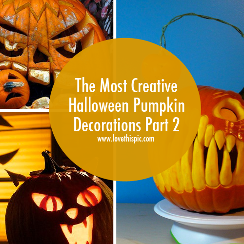 The Most Creative Halloween Pumpkin Decorations Part 2