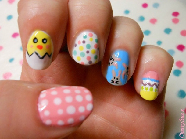 10. Easter Nail Stickers - wide 6