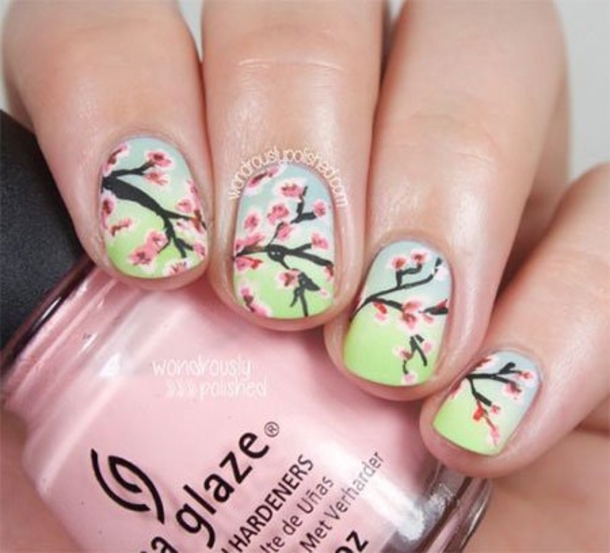 10 Floral Nail Designs For Spring