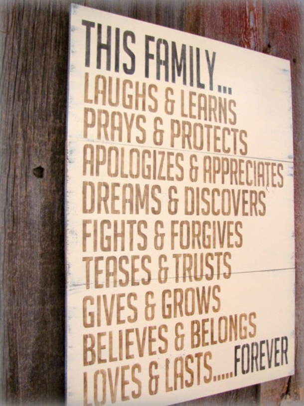 10 Quotes and Phrases On Family