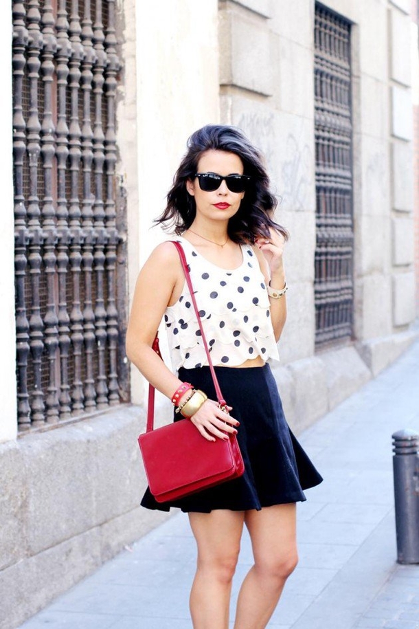 10 Polka Dot Fashion Looks For Summer