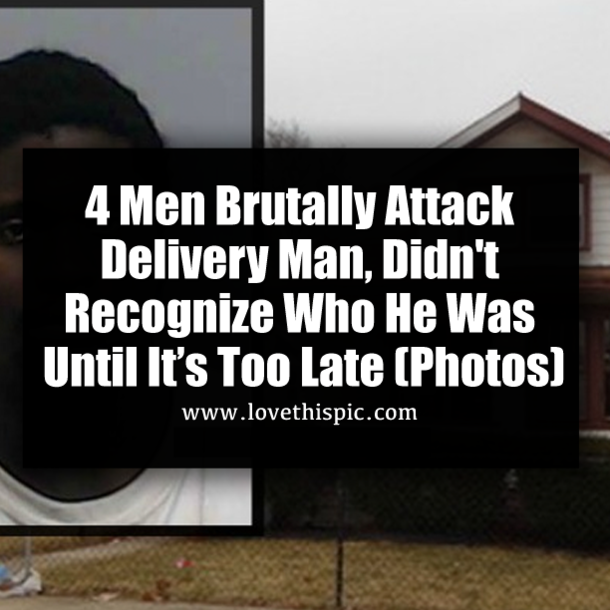 4 Men Brutally Attack Delivery Man, Didn't Recognize Who He Was Until It’s Too Late (Photos)