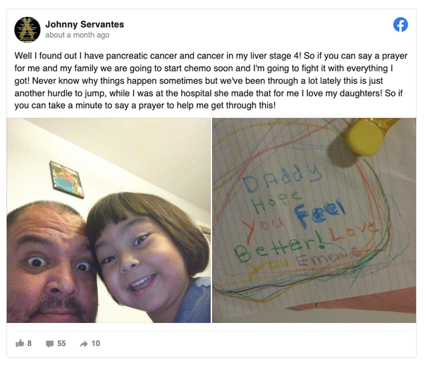 4-year-old girl with cancer loses both her mom and dad only 5 months apart - picture 5