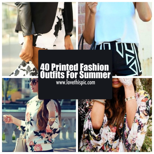 40 Printed Fashion Outfits For Summer - picture 13