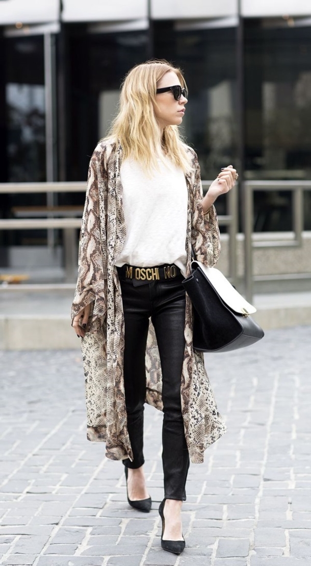 40 Summer Fashion Outfits With Kimonos - picture 2