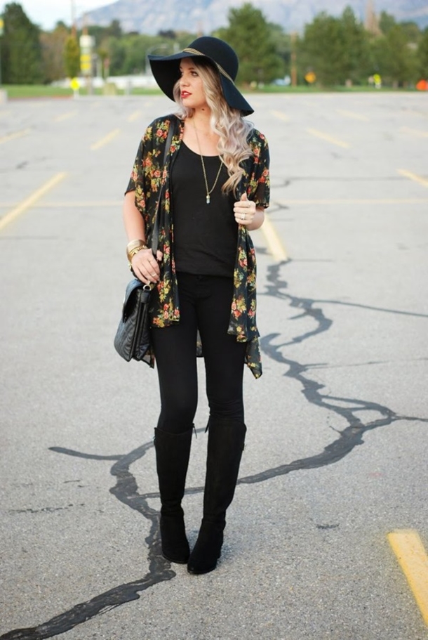 40 Summer Fashion Outfits With Kimonos - picture 21