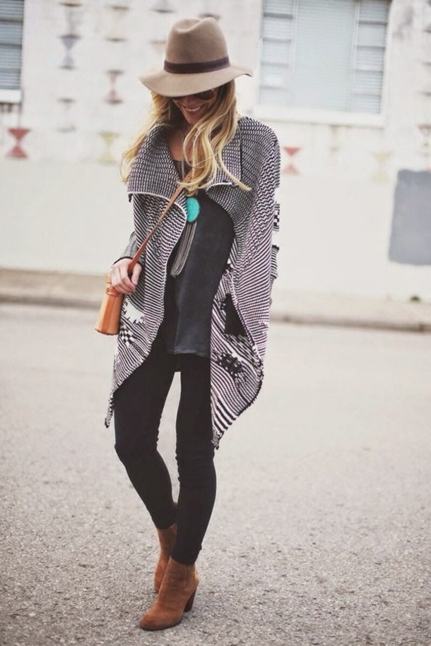 40 Summer Fashion Outfits With Kimonos - picture 24